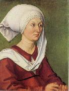 Albrecht Durer, Portrat der Barbara Durer, geb. Holper